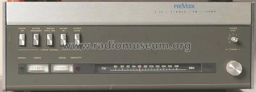 Revox A76 Mk III ; Studer GmbH, Willi (ID = 230802) Radio