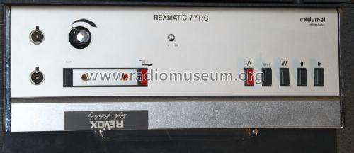 Rexmatic 77 RC; Studer-Revox; (ID = 1471497) R-Player