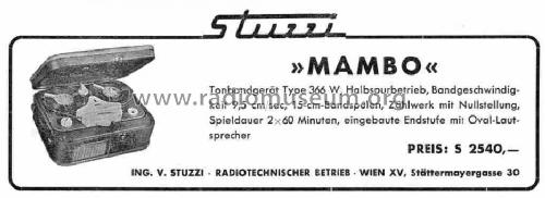 Mambo 336W; Stuzzi Ges. mbH; (ID = 675290) Ton-Bild