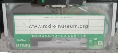 Memocord Cassette MT590; Stuzzi Ges. mbH; (ID = 1817949) Misc