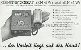 RKF-Kleinstnetzgerät KN42W; Stuzzi Ges. mbH; (ID = 655247) Power-S