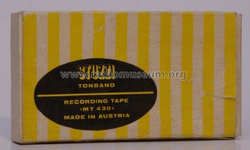 Tonband - Recording Tape MT430; Stuzzi Ges. mbH; (ID = 2615481) Divers