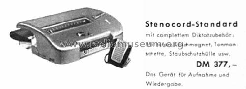 Stenocord Standard ; Süd-Atlas-Werke, (ID = 2670900) R-Player