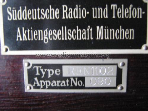SRT-Zweiröhren-Empfänger Nr.54, REN 1102; Süddeutsche Radio- (ID = 711984) Radio