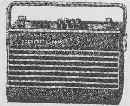 Portable K90271 Piccolo; Südfunk-Apparatebau, (ID = 441830) Radio