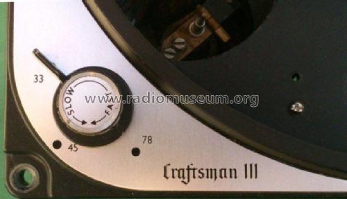 Connoisseur Craftsman III ; Sugden & Co. Ltd., A (ID = 2083848) R-Player