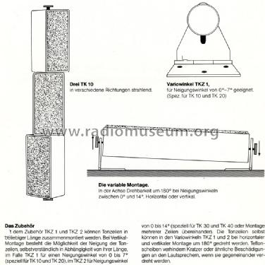 Ela-HiFi-Lautsprecher TK 30; Summit, Hans G. (ID = 1601581) Speaker-P