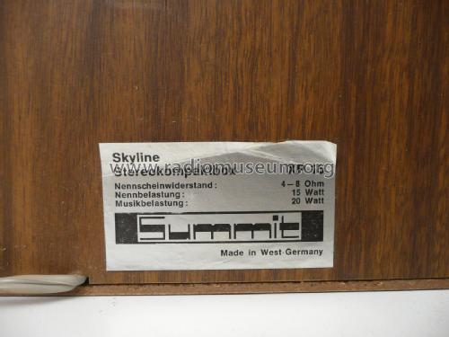 Skyline XP 15; Summit, Hans G. (ID = 1890647) Altavoz-Au