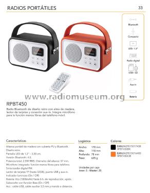 RPBT450; Sunstech brand, Afex (ID = 2513603) Radio