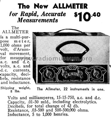 ALLMETER ; Superior Instruments (ID = 2783153) Equipment