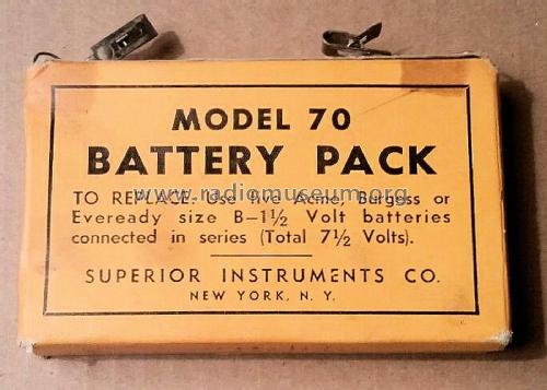 Battery Pack 70; Superior Instruments (ID = 2772783) Strom-V