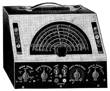 Signal Generator With Variable Audio Deluxe GENEMETER; Superior Instruments (ID = 2783150) Equipment