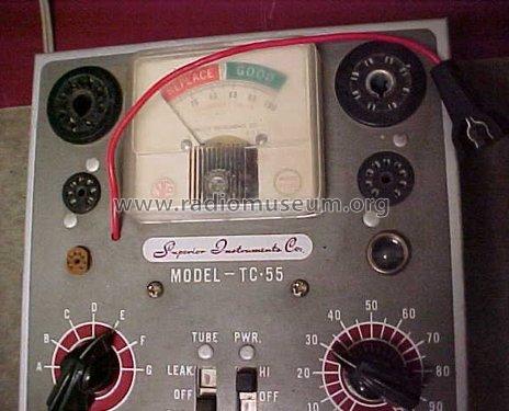 Tube Tester TC-55; Superior Instruments (ID = 1182684) Equipment
