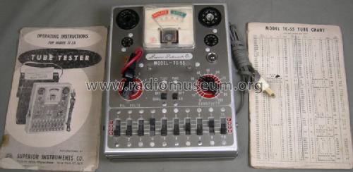 Tube Tester TC-55; Superior Instruments (ID = 1214787) Equipment