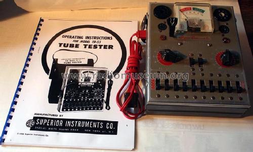 Tube Tester TD-55; Superior Instruments (ID = 1017087) Equipment