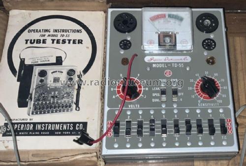 Tube Tester TD-55; Superior Instruments (ID = 2877579) Equipment
