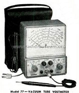 Vacuum Tube Voltmeter 77; Superior Instruments (ID = 2174529) Ausrüstung