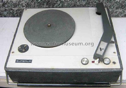 Plattenspieler - Phonograph unbekannt - unknown ; Superla - Cresa; (ID = 1208550) Ton-Bild