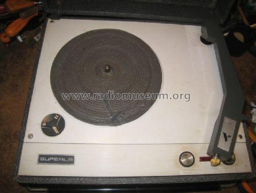 Plattenspieler - Phonograph unbekannt - unknown ; Superla - Cresa; (ID = 1922970) Enrég.-R