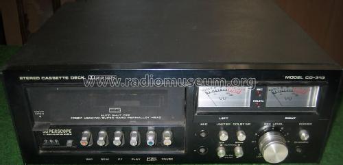 Stereo Cassette Deck Model CD-310; Superscope, Geneva (ID = 947550) Ton-Bild
