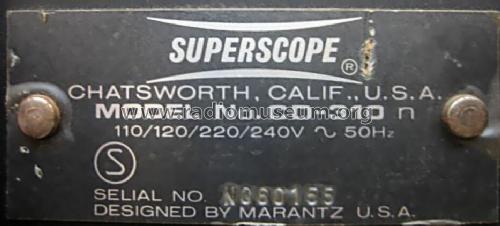 Stereo Cassette Deck Model CD-310; Superscope, Geneva (ID = 947552) Ton-Bild