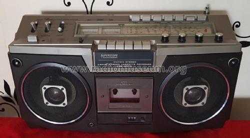 Matrix Stereo - 3 Band Stereo Cassette Recorder CRS-4503L; Superscope, Geneva (ID = 2638037) Radio