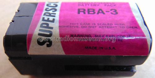 Rechargeable Battery Pack RBA-3; Superscope, Geneva (ID = 2749154) Power-S