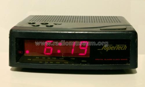 Digital Alarm Clock Radio CR14; SuperTech (ID = 2291495) Radio