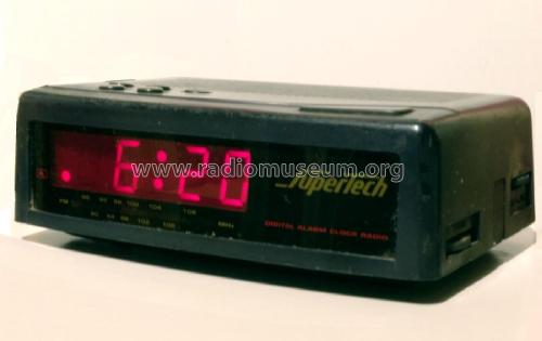 Digital Alarm Clock Radio CR14; SuperTech (ID = 2291499) Radio