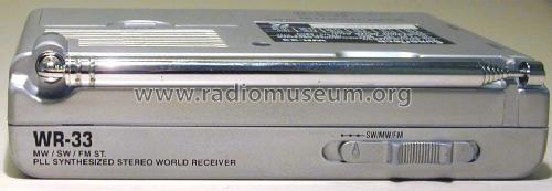 PLL Synthesized Stereo World Receiver WR-33; SuperTech (ID = 1500059) Radio
