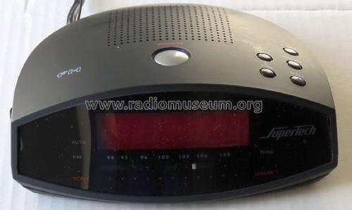 FM LED Alarm Clock Radio CR-06; SuperTech (ID = 2470211) Radio