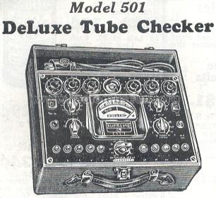 Deluxe Tube Checker 501; Supreme Instruments (ID = 206367) Equipment