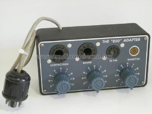 Adapter for Tube Tester 850; Superior Instruments (ID = 1323427) Equipment