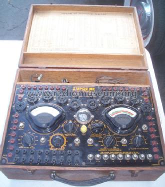 Automatic Tube Tester 385; Supreme Instruments (ID = 1147438) Equipment