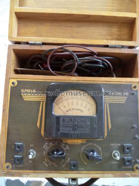 Deluxe Set Tester 541; Supreme Instruments (ID = 1520377) Equipment