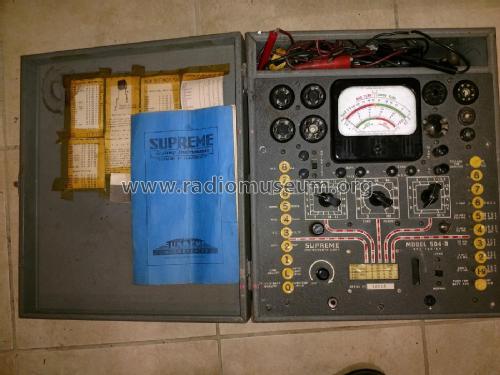 Set Tester 504-B; Supreme Instruments (ID = 2426805) Equipment