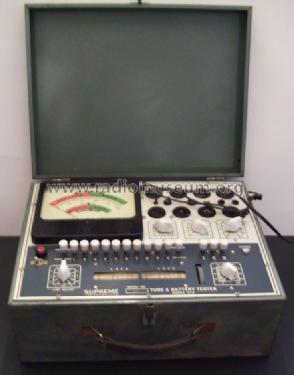 Tube and Battery Tester 616; Supreme Instruments (ID = 2218416) Equipment