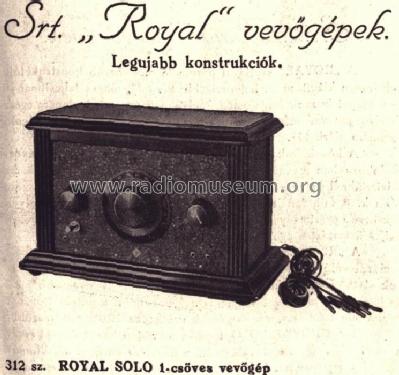 Royal Solo ; Süss Nándor (ID = 477784) Radio