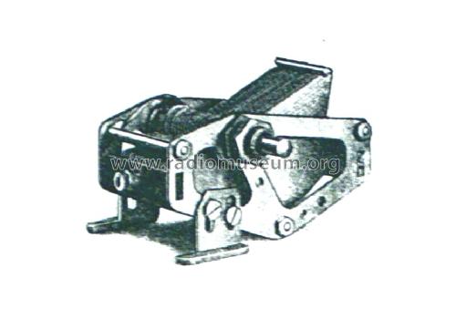 Variable Capacitor S.R.T. Super Royal 500 cm; Süss Nándor (ID = 1601864) Bauteil