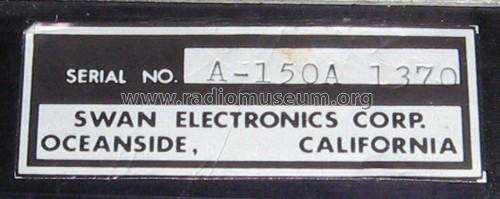 Cubic Astro-150A; Swan Electronics, (ID = 813125) Amat TRX
