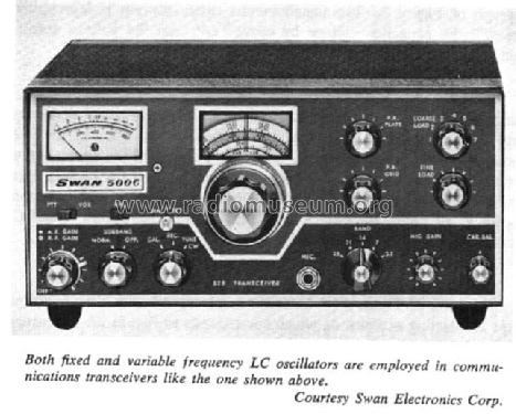 SSB Transceiver 500C; Swan Electronics, (ID = 1141615) Amat TRX