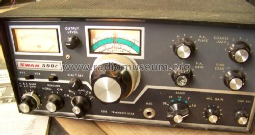 SSB Transceiver 500C; Swan Electronics, (ID = 1434161) Amat TRX