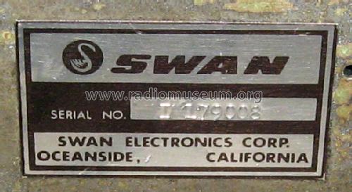 SSB Transceiver 500C; Swan Electronics, (ID = 812851) Amat TRX