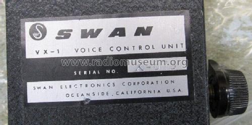 Swan Vox-PTT switch VX-1; Swan Electronics, (ID = 2987066) Amateur-D