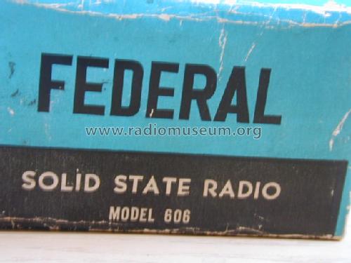 Federal 606; Swing Electroimpex (ID = 616297) Radio