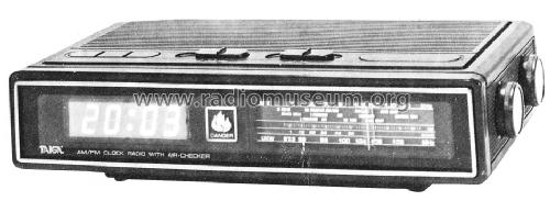 Taiga AM/FM Clock Radio with Air Checker W-800; Swing Electroimpex (ID = 1191112) Radio