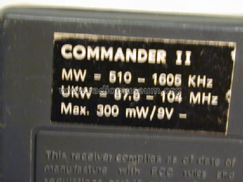 Commander II ; Swing Interlectronic (ID = 642628) Radio