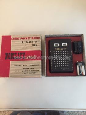 Nobility 9 Transistor H-93; Swing Interlectronic (ID = 2329367) Radio