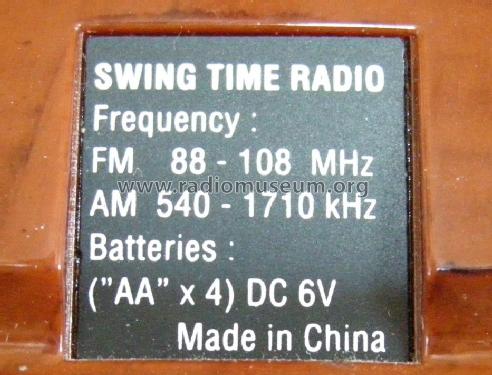 Swing Time Radio ; Unknown - CUSTOM (ID = 1067025) Radio