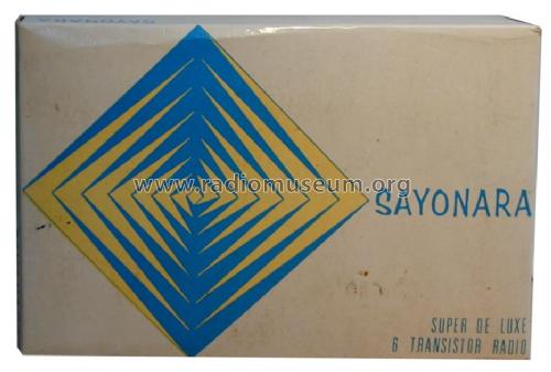 Sayonara Super de Luxe 6 Transistor; Swops Electronics Co (ID = 1384274) Radio